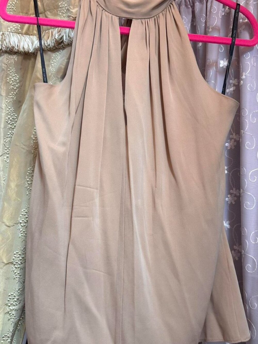 Rachel Zoe silk halter top